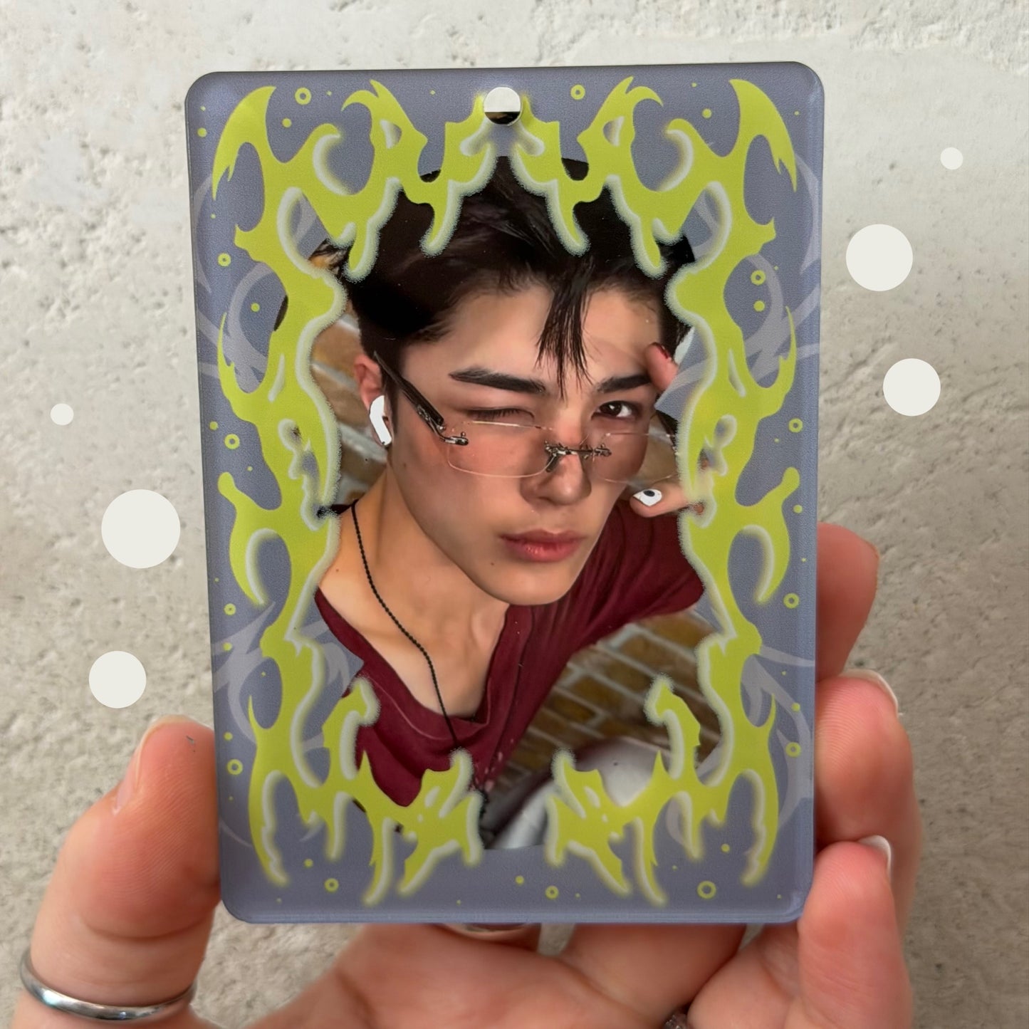 BACK TO LIFE acrylic photocard holder