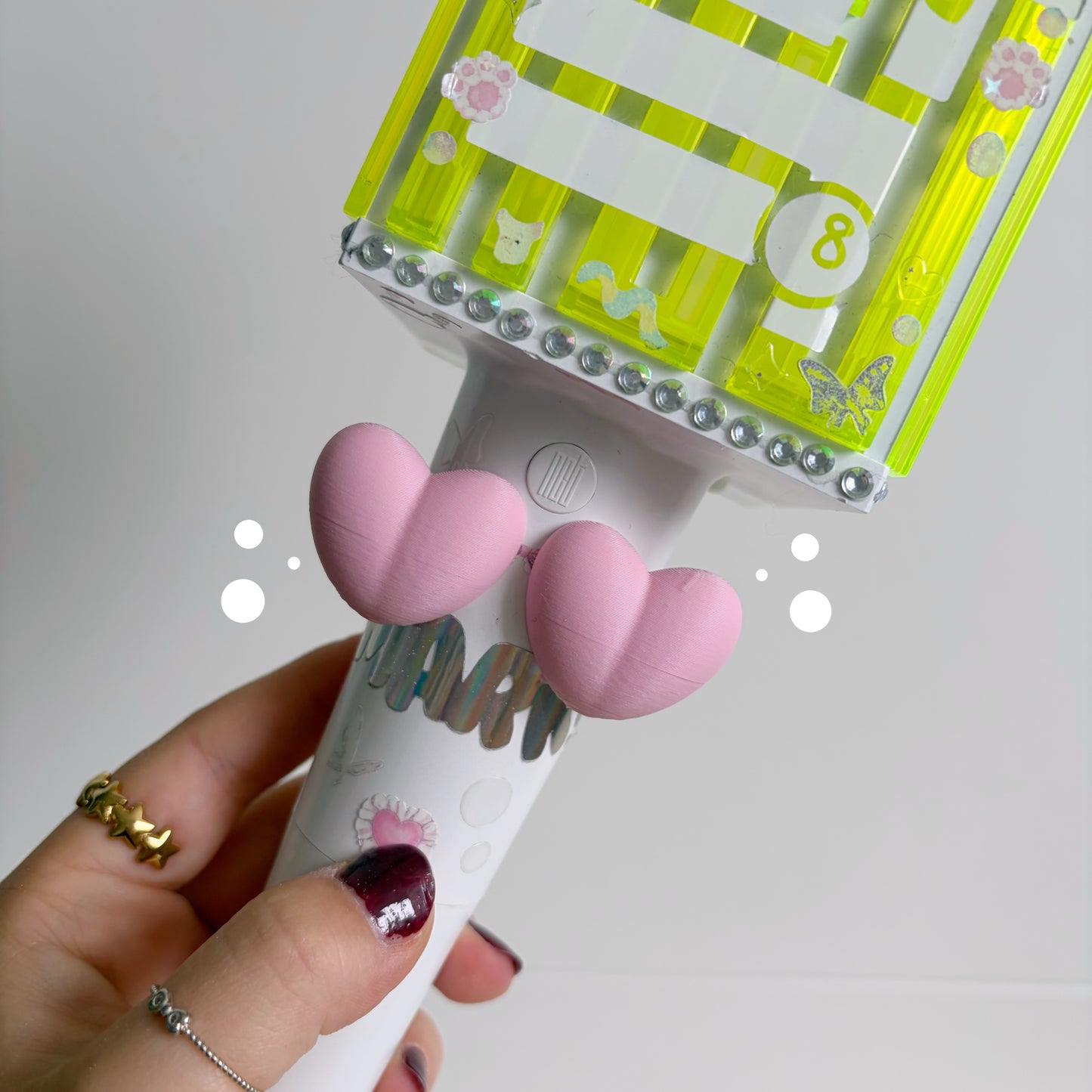 Lightstick DECOring (3D printed)