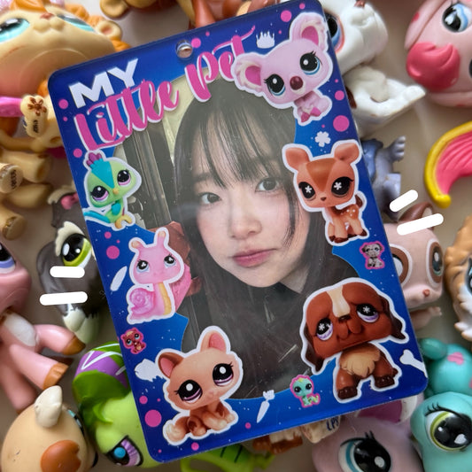 MY LITTLE PET acrylic photocard holder