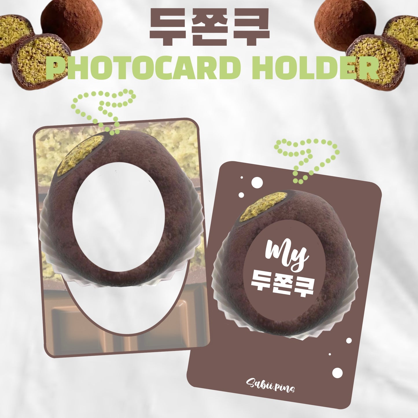 PREORDER - DUCHOCO acrylic photocard holder