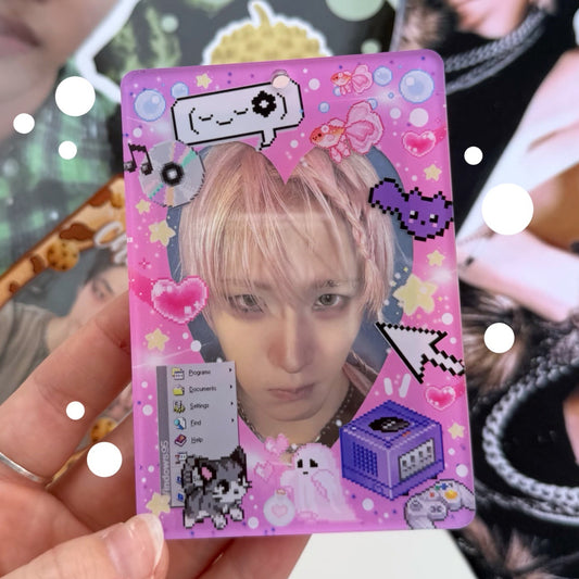 EX acrylic photocard holder