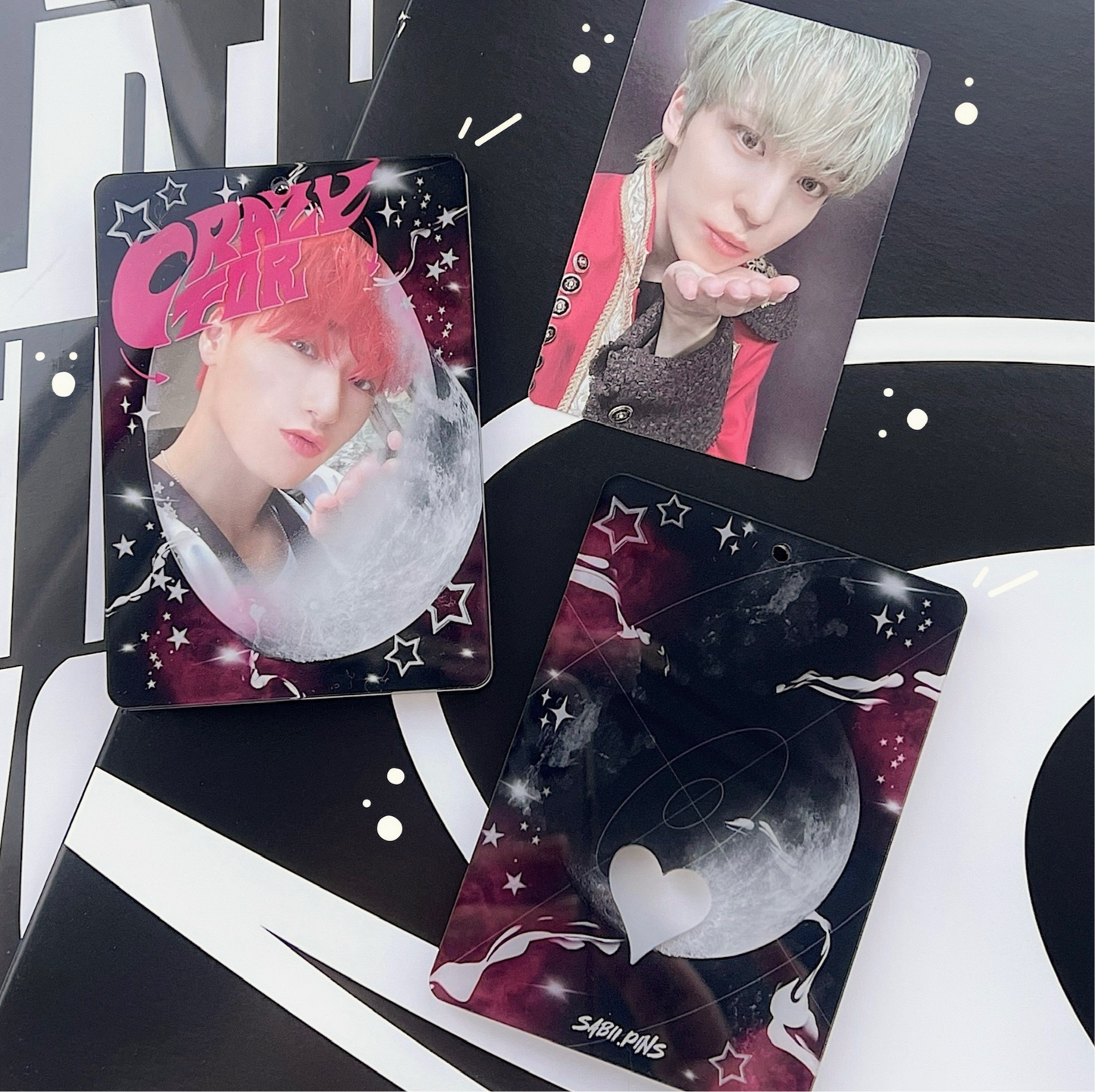 CRAZY FOR acrylic photocard holder