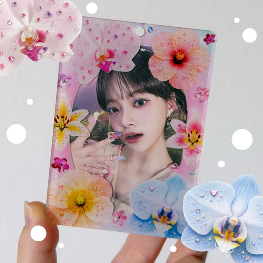 ORCHID acrylic photocard holder