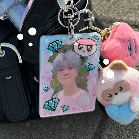 CARAT acrylic photocard holder