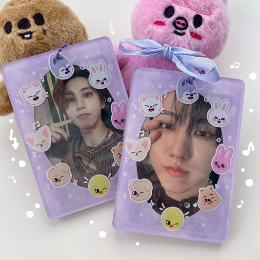 SKZOO acrylic photocard holder