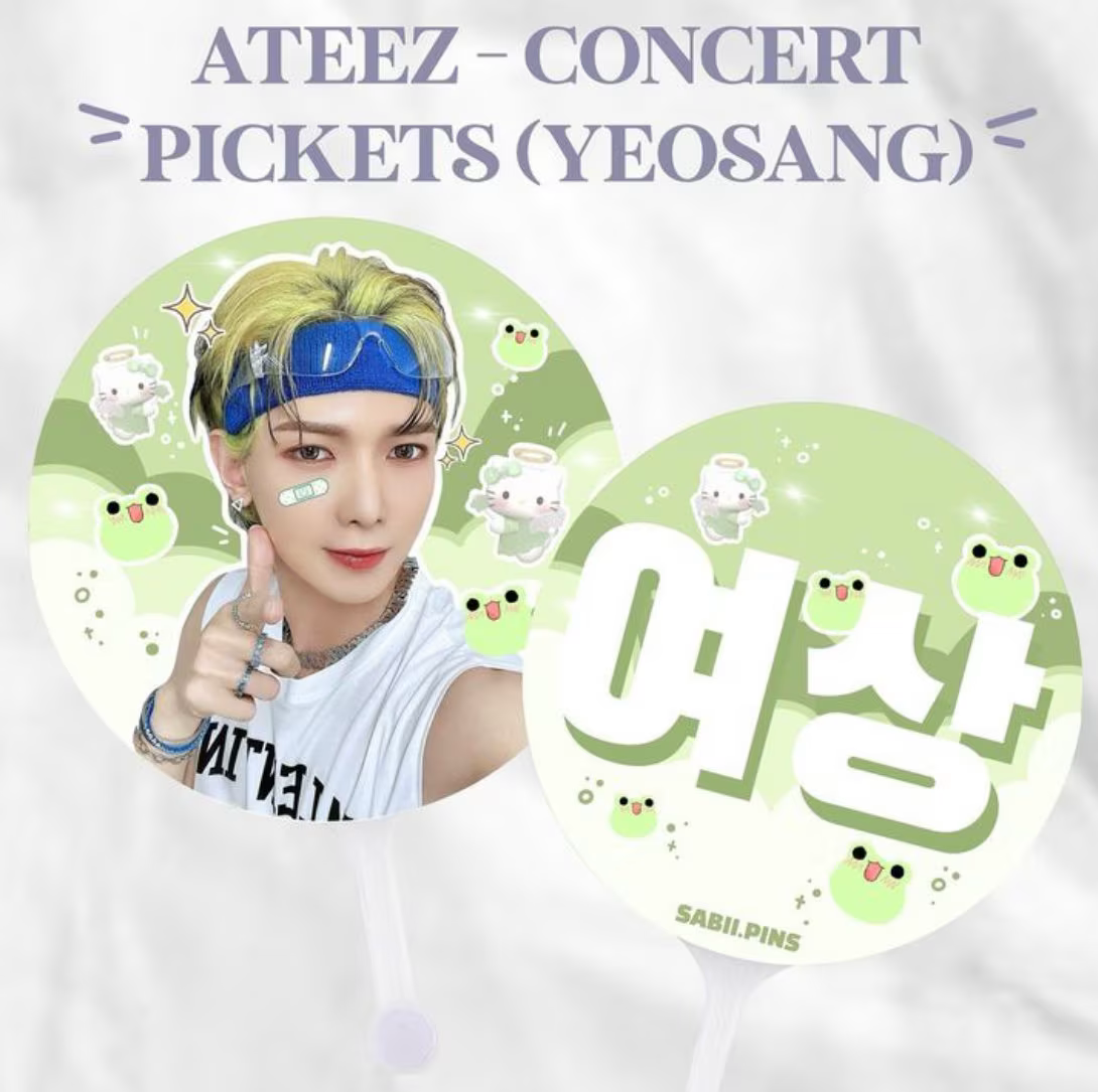 ATEEZ concert pickets