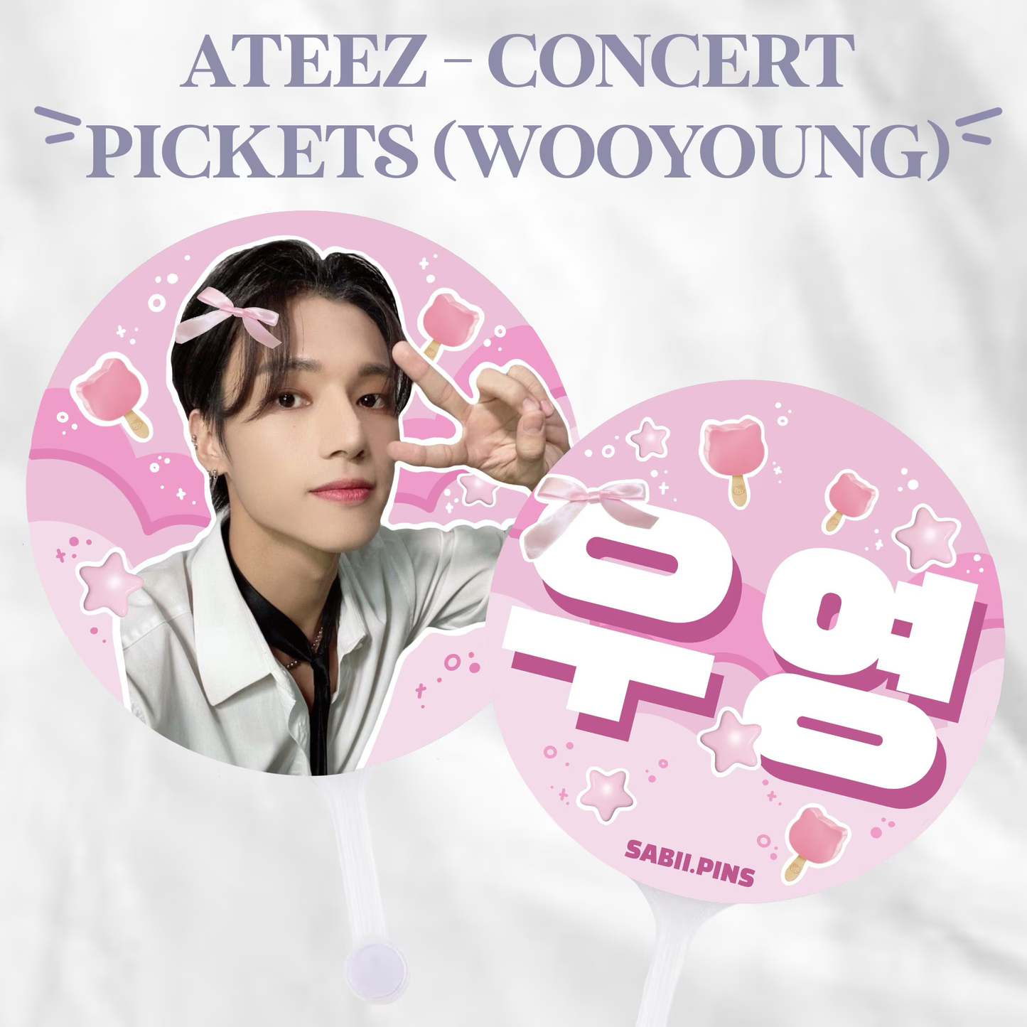 ATEEZ concert pickets