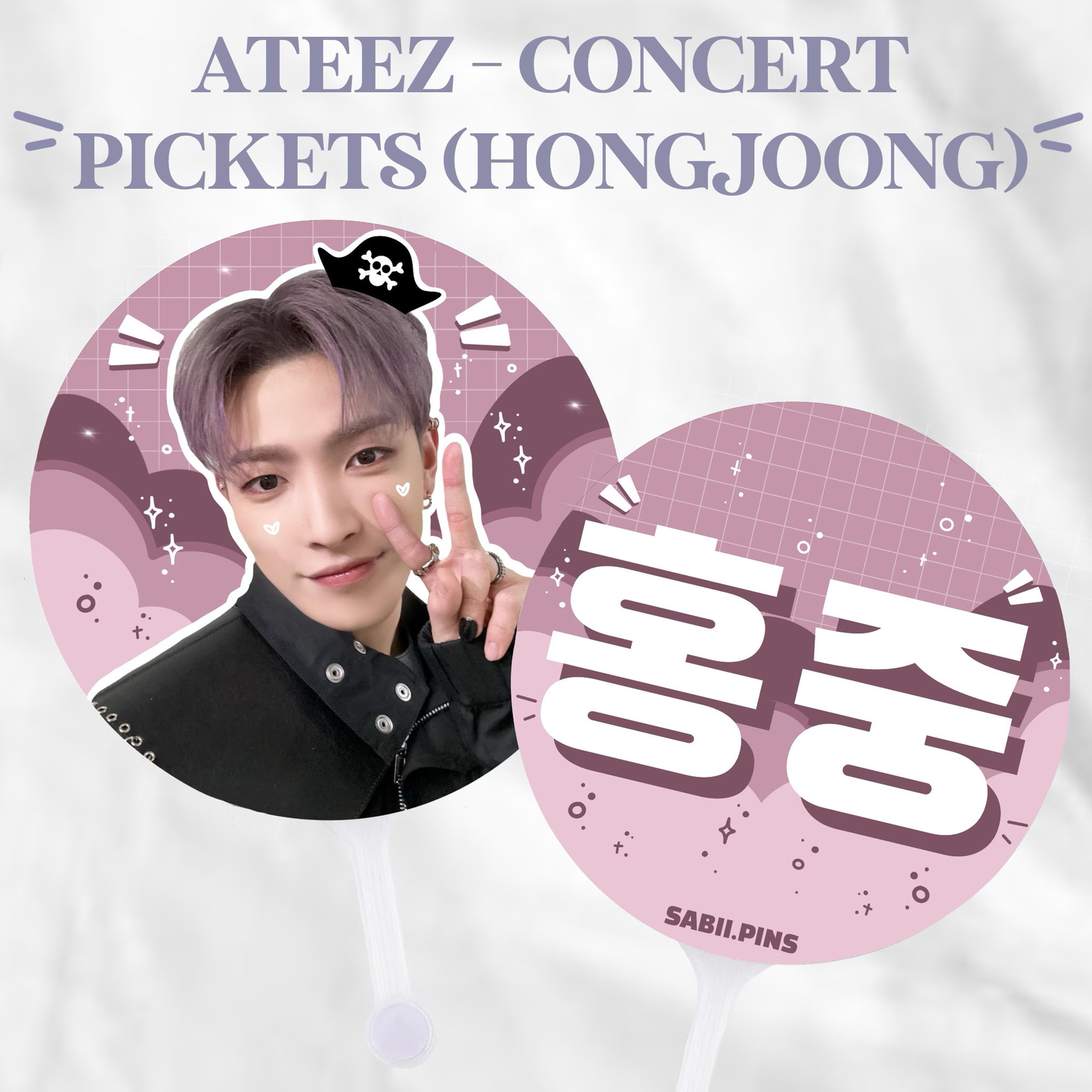 ATEEZ concert pickets